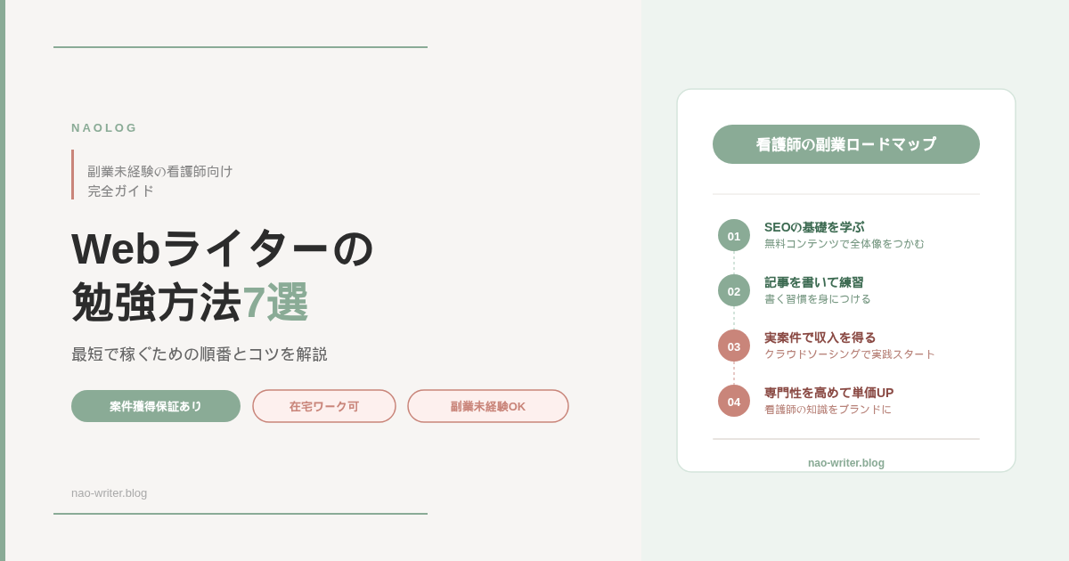 Webライター 勉強方法