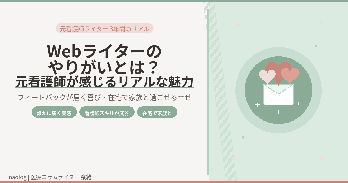 Webライター やりがい